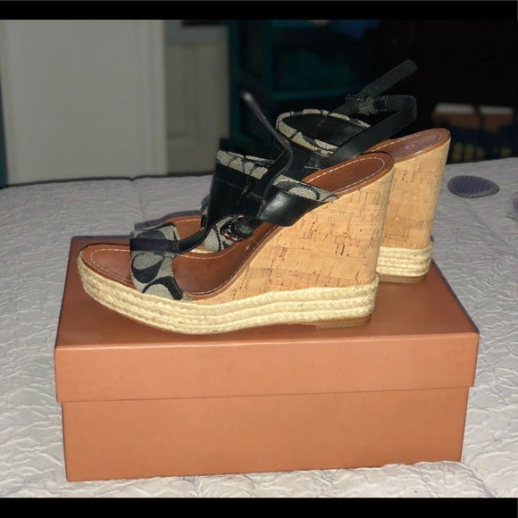 Coach Wedges - Picture 1 of 2